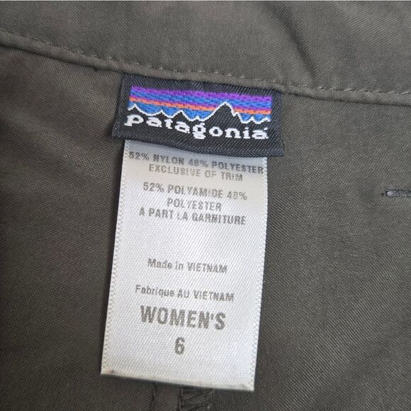 PATAGONIA gray inter continental hideaway lined skirt skort gorpcore 6 - Picture 6 of 9